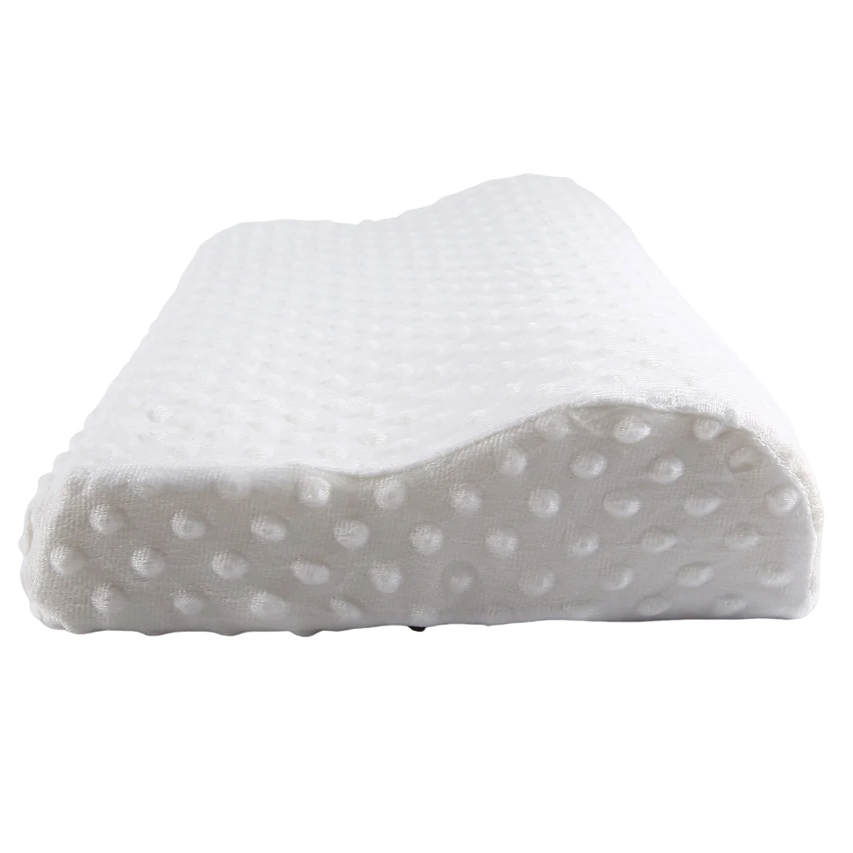 Cuscino in Memory Foam cuscino ortopedico cuscino per il collo in lattice fibra a rimbalzo lento cuscino morbido massaggiatore salute cervicale Care-30x50Cm