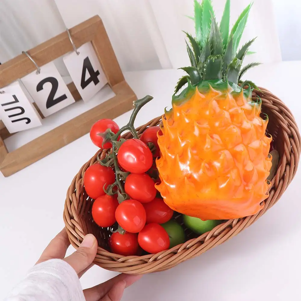 

Tropical Fruits Artificial Pineapple Foam DIY Craft Fake Fruit Props Realistic Faux Pineapple Ornament Wedding Party Decor
