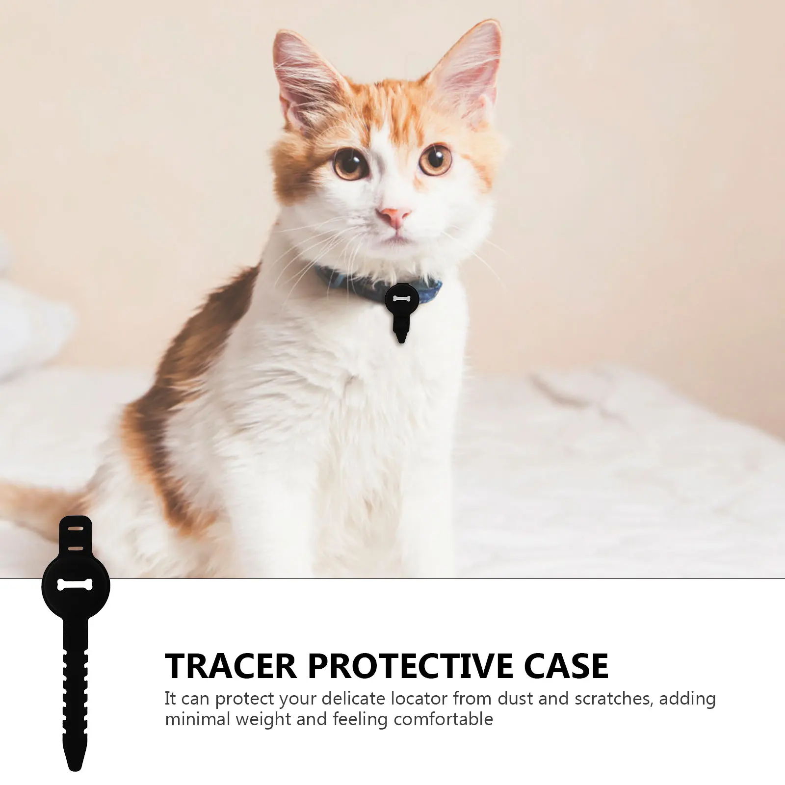 

Protective Case Sleeve Anti-Scratch Cover Silica Gel Creative Tracer Portable