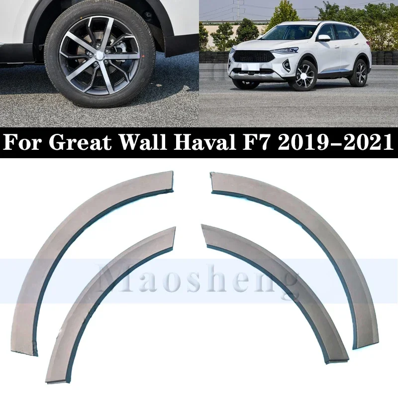 

Front/Rear Car Wheel Arch Moulding For Great Wall Haval F7 Fender Eyebrows Wheel Arches Car Assecories