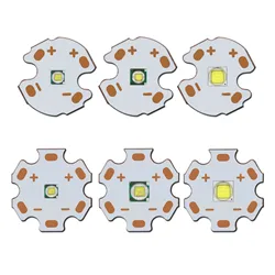 LED Flashlight Bead copper 10W 6500K 10000K 1-3W 5W High brightn LED Emitter Diode 50.2 led flashlight Headlight Backlight white