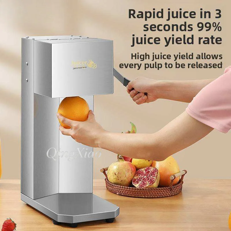 Automatic Pulp Juice Separating Juicer Multifunctional Household Commercial Dual Use Fresh Fruit Vegetable Juice Processor