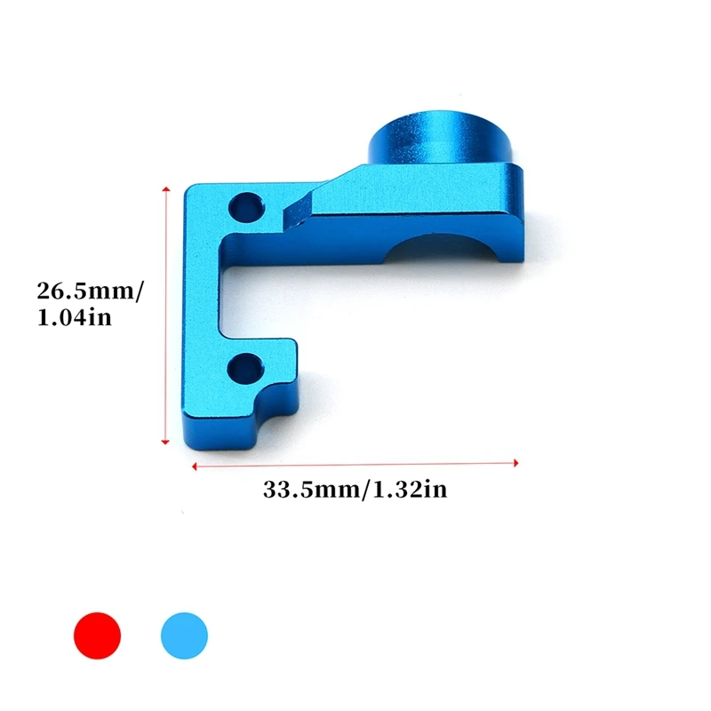 Boîte de vitesses ouverte boîtier de boîte de vitesses support de vitesse pour Tamiya TT02 TT-02 1/10 RC voiture mise à niveau pièces accessoires