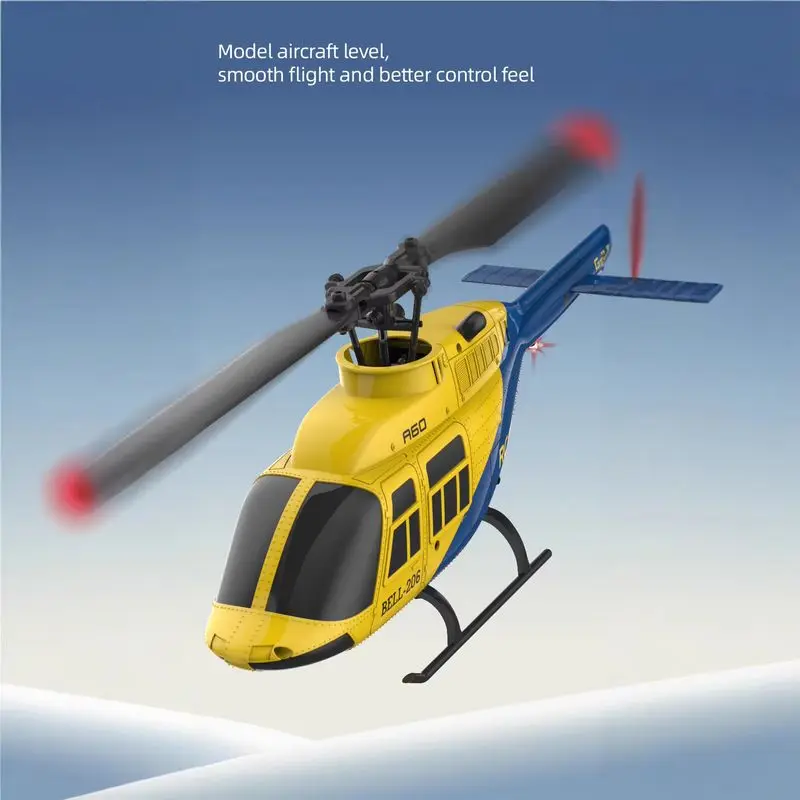 Jjrc A60 เฮลิคอปเตอร์บังคับวิทยุสี่ช่องสัญญาณ รุ่นจำลอง พร้อมระบบยกและควบคุมแรงดันด้วยปุ่มเดียว ยานยนต์บังคับทางอากาศ