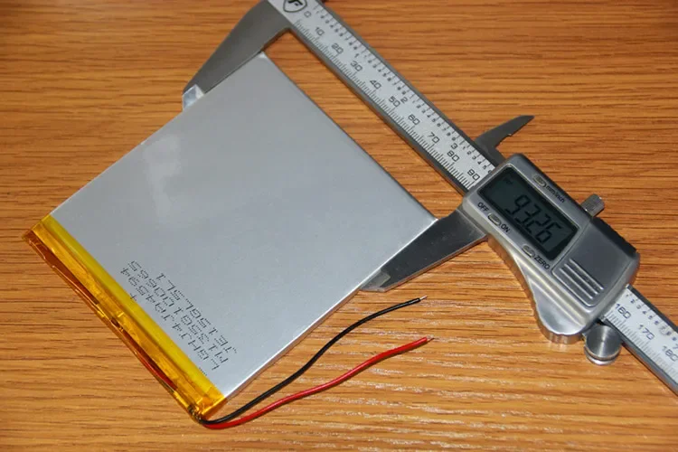 U12 بطارية ليثيوم للكمبيوتر اللوحي 3.7 فولت 4394107   آلة تعلم بوليمر نوح U18 بقدرة 6000 مللي أمبير في الساعة خلية ليثيوم أيون قابلة لإعادة الشحن