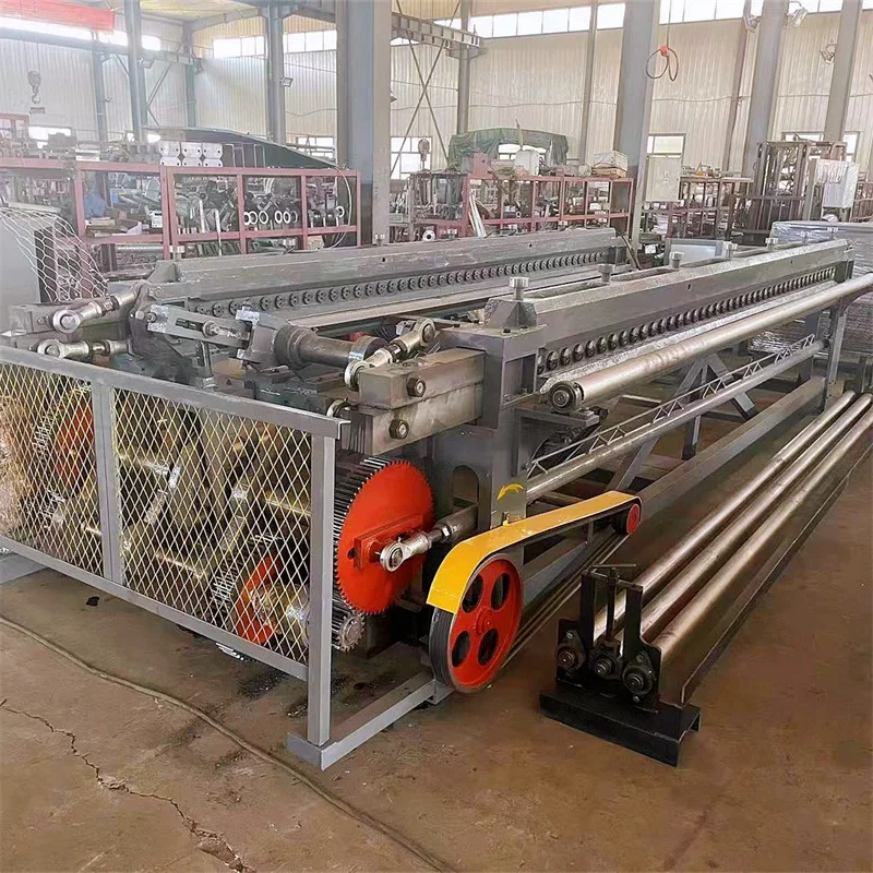 Plant Transplant Mesh Production Line Tree Root Ball Wire Basket Machine view 2