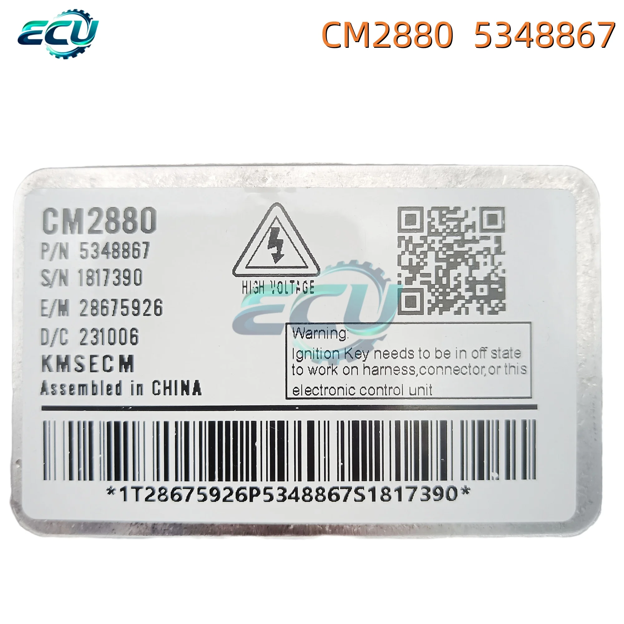 5348867 ECU CM2880 5348867 Suitable for Cummins diesel engine control panels,Electronic Control Unit One Year Quality Safeguard