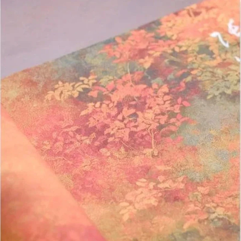 Vintage Xuan Paper Long Scroll Chinese Brush Calligraphy Rice Paper Writing Painting Practice Calligraphy Studying Tools