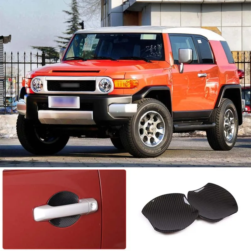 

Для Toyota Fj CRUISER 2007-2021, автомобильный Стайлинг, Защитная Наклейка для наружной двери, аксессуары для модификации экстерьера автомобиля из АБС-пластика