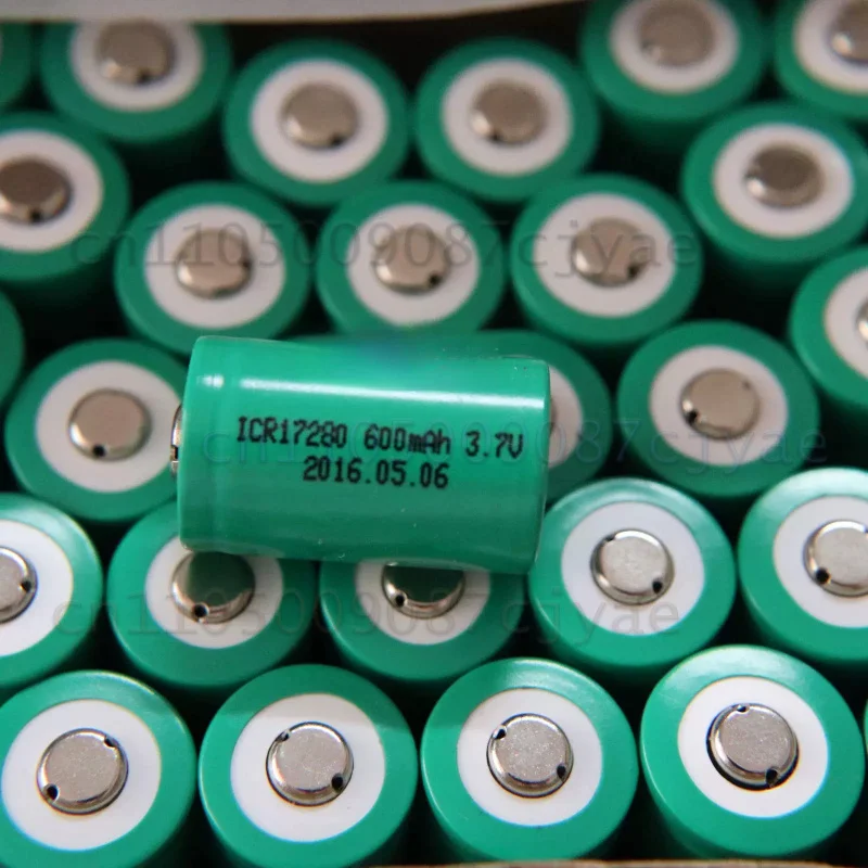 17280 Lithium Battery Charging 3.7V 600mAh for Laser Sight Electric Toothbrush ICR17280