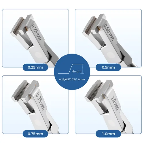 Imagen 2 del producto AZDENT-alicates para formar pasos de alambre Dental, fórceps de curvatura de ortodoncia, cables de arco de flexión, instrumento de dentista de acero inoxidable, 1 ud.