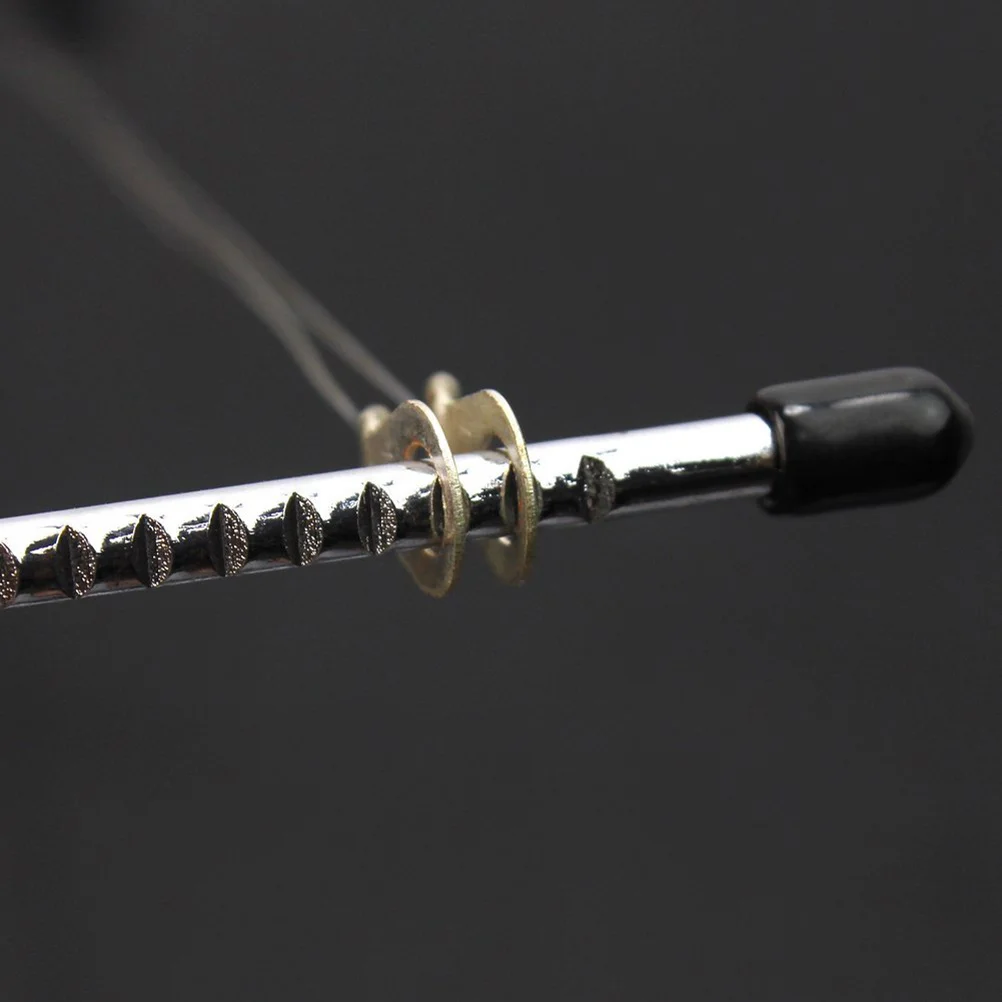 

Stainless Steel Wire Cake Slicer Silver 16Cm with 2 Extra Wires Adjustable for Layering Cakes Ideal Kitchen Tool for Cafe and