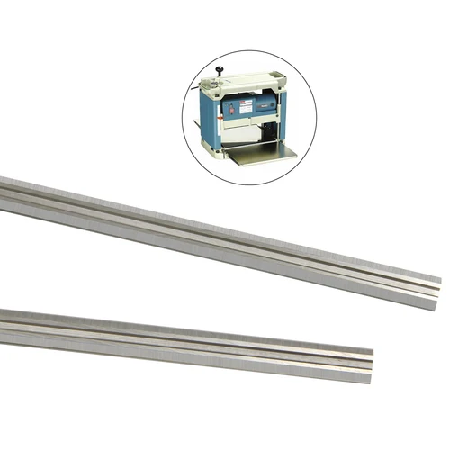 Imagen 2 del producto TASP - cuchilla reversible para cepillo de HSS 305 x 8 x 2 mm, cuchilla de cepillo carpintero eléctrico, para Makita 2012NB