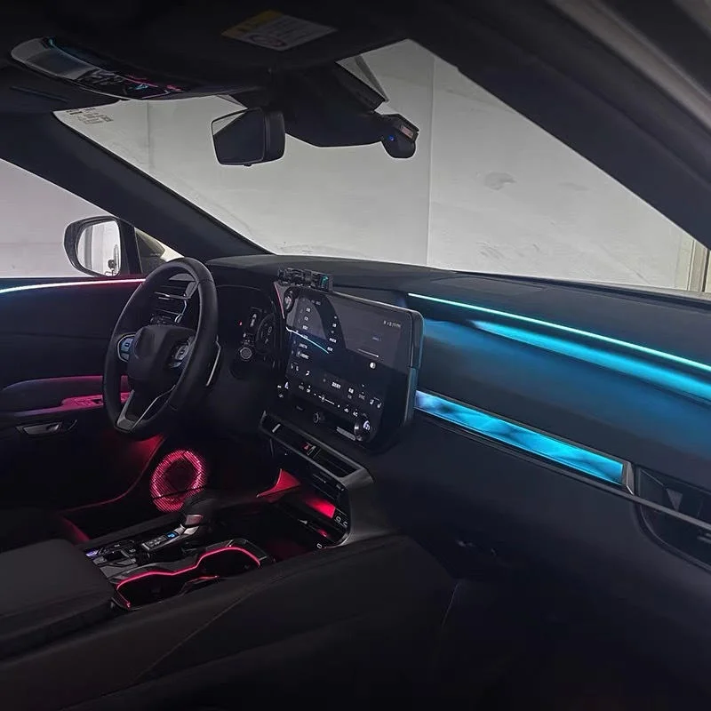 NewSJC 64 Color Ambient Lighting Suitable for Lexus RX 2023 Symphony LED Automotive Interior Upgrade for Car Atmosphere Lights