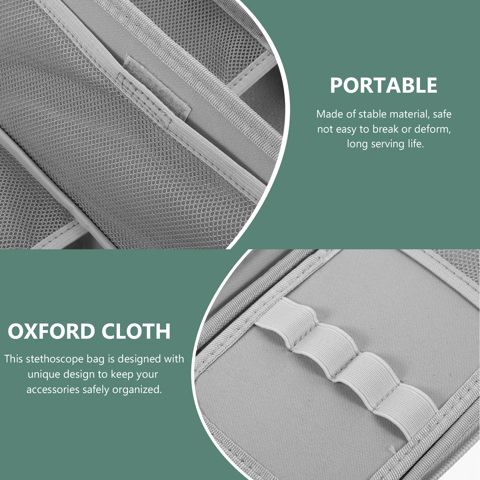 Stethoscope Carrying Case Portable Protective Hard Shell Organizer for Nursing Accessories Travel Storage Solution