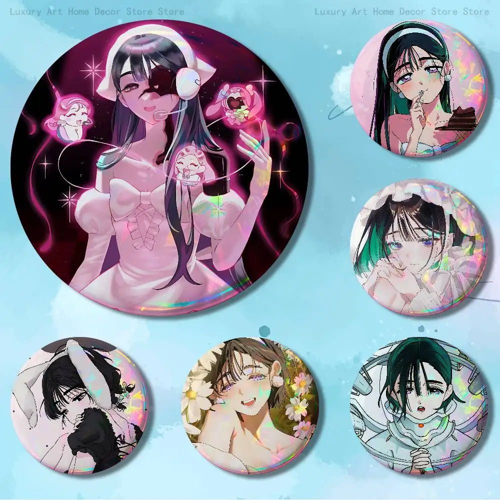 A-Alien S-Stage Sua Zombie Custom Badges 75mm 44mm 25mm Brooch Backpack Hat Enamel Pins Accessories Toys Gifts
