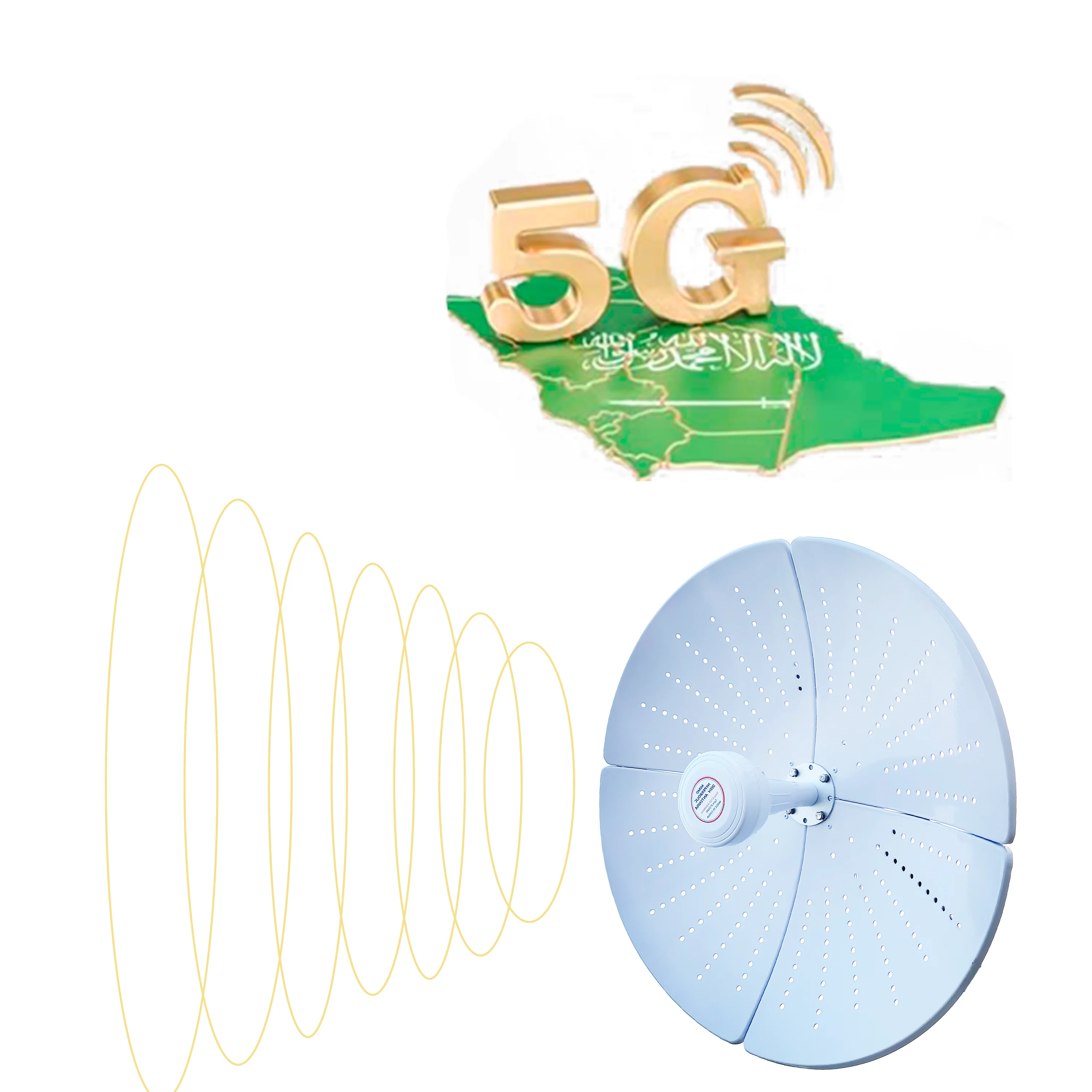 1710-4200MHz 22dBi 5g Dual Polarized MIMO Dish Parabolic 5G Antenna MIMO Antenna  4g5g Wifi signal amplifier antenna