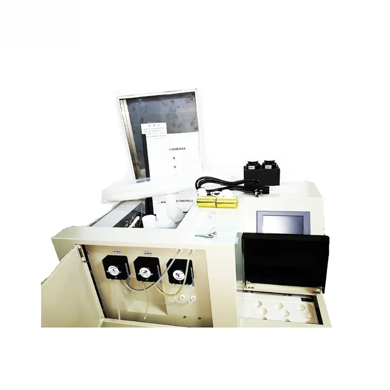 Automatic Water Soluble Transformer Oil Acid Value Insulating Oil Acidity Tester 0.05PH Accuracy 1 Year Warranty