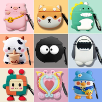 3D Cute Anime Earphone Case For Lenovo LP40 Pro LP40S TWS Wireless Headphone Box Soft Silicone Earbuds Protective Cover