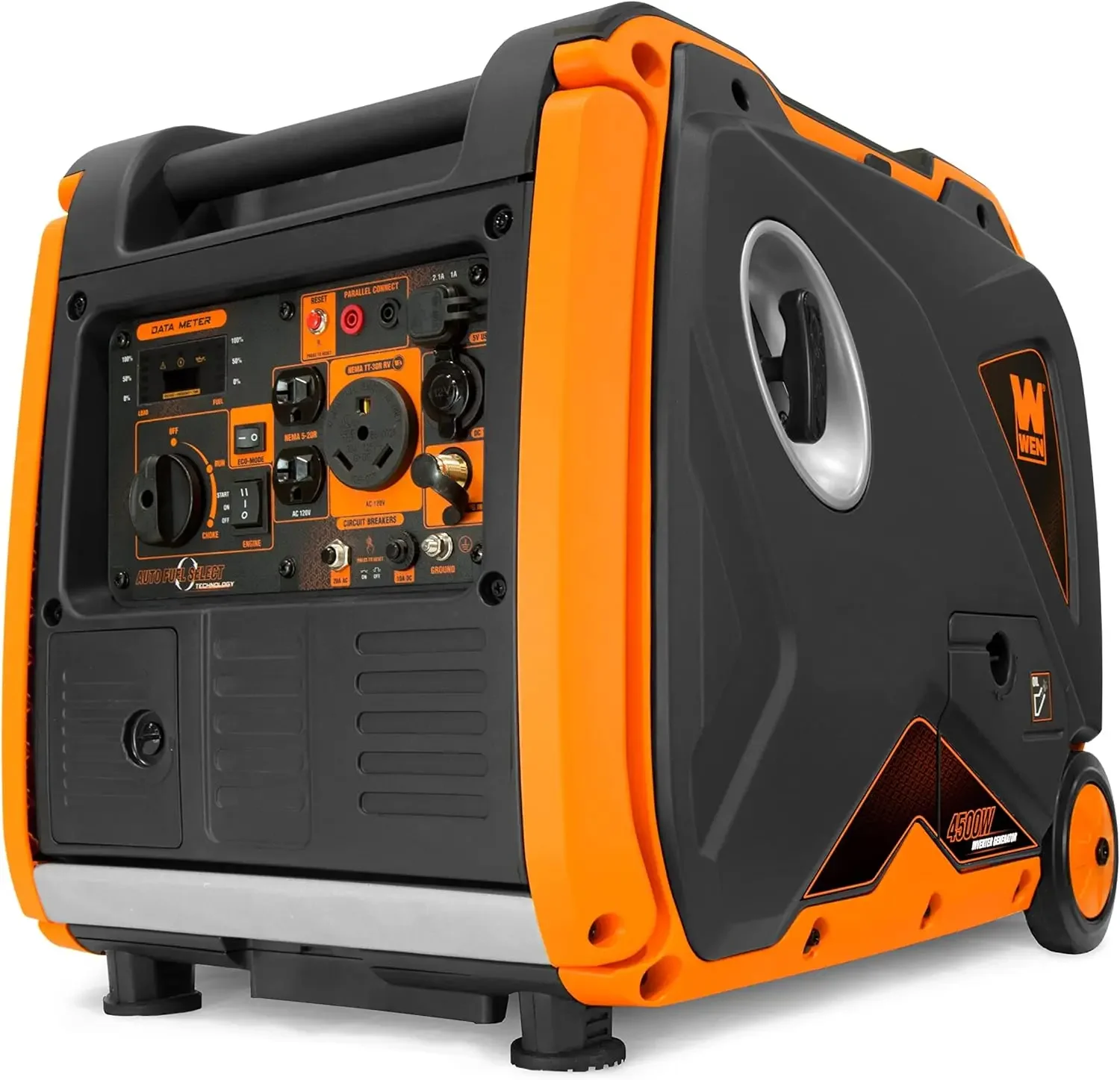 Super Quiet Electric Start Dual Fuel  Portable Inverter Generator