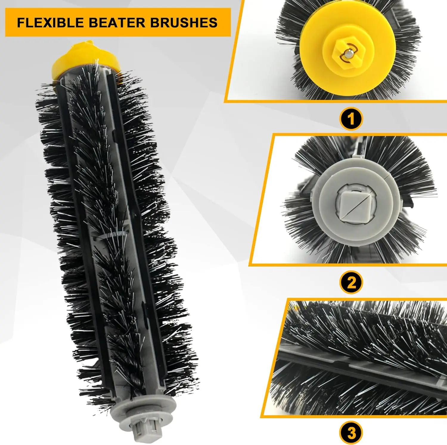 Replacement Main Roll brush For iRobot Roomba 600 Series 605 610 614 615 616 620 625 630 631 Vacuum cleaner Beater Bristle Brush image 4