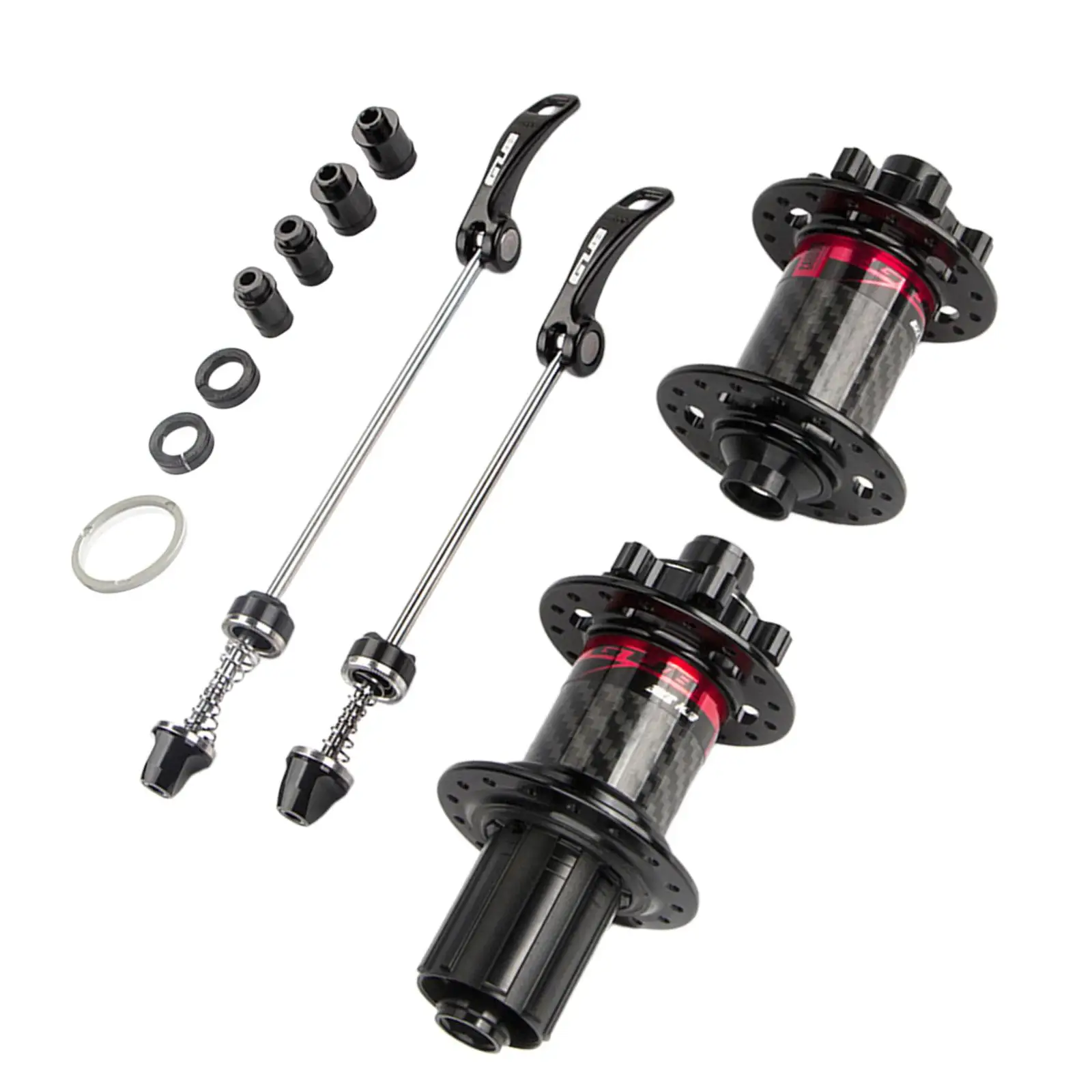 

Quick Release Skewers,Mountain Bike Hub Set with Gasket Front Rear Bicycle Hubs 32 Hole for Cycling Accessories, 9-12 Speed