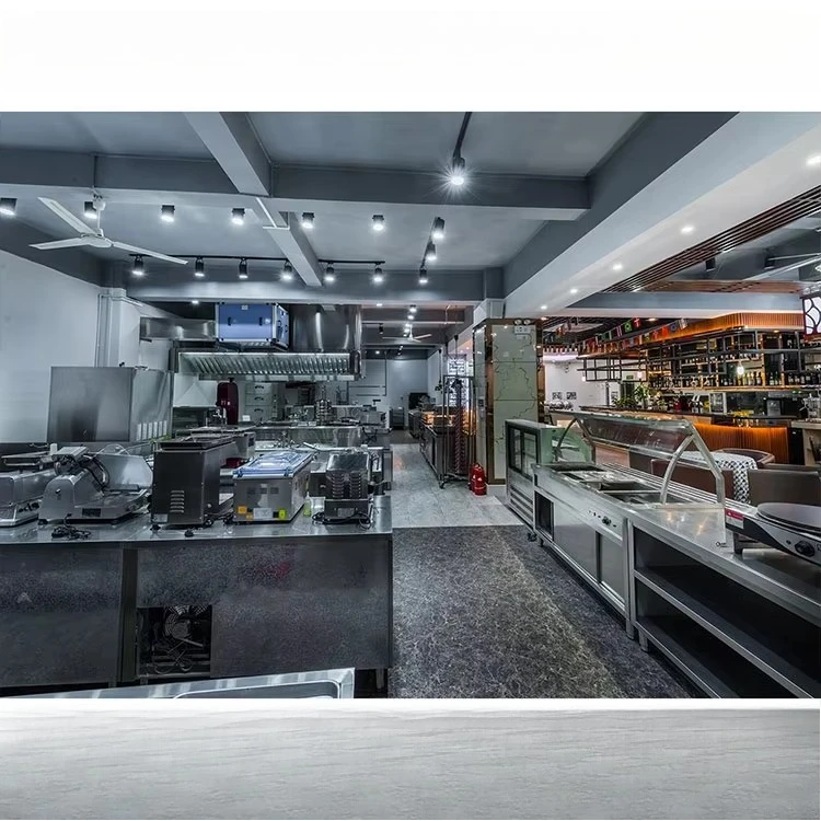 Commercial Restaurant Stainless Steel Kitchen Equipment 4 Pan Buffet Bain Marie (food Warmer) view 5