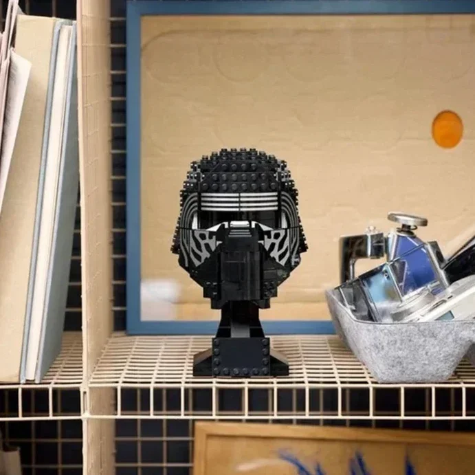 

Star Battle Kylo Ren Helmet Model Building Blocks Sets Compatible With Legoed Particles Suitable For Christmas Gifts 75415