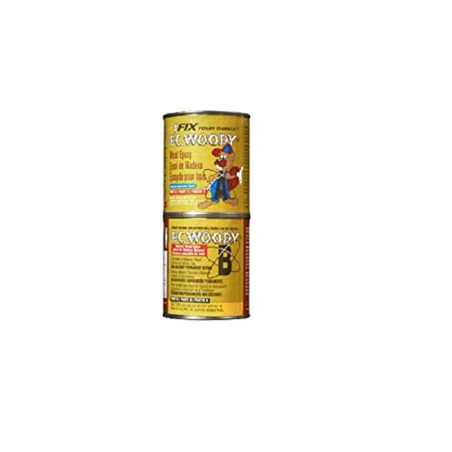 

Wood Repair Epoxy Paste, Two-Part in Two Cans, Tan 643334