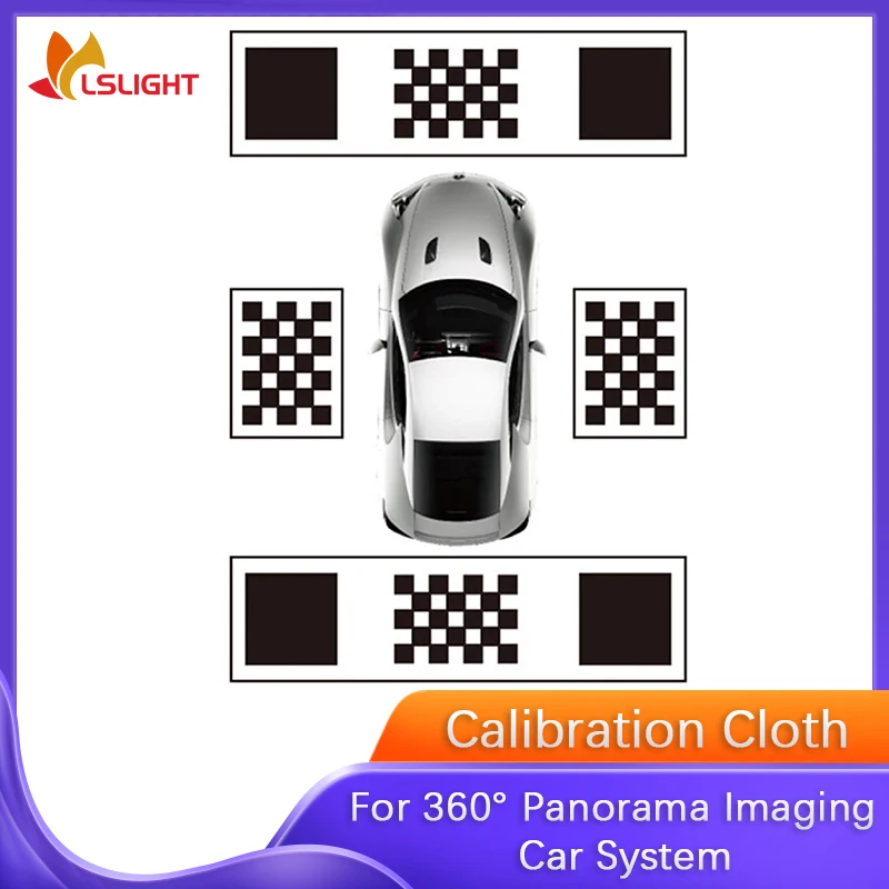 

DV600AI/DV700AI Выделенный 360° ° Панорамная калибровочная ткань, инструмент, автомобильная камера объемного обзора, электроника, аксессуары