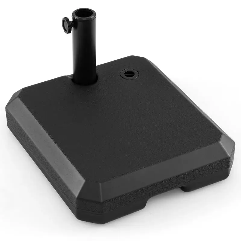

Umbrella Base for Half Patio Umbrellas 48.5 lbs Water & Sand Fillable Umbrella Stand