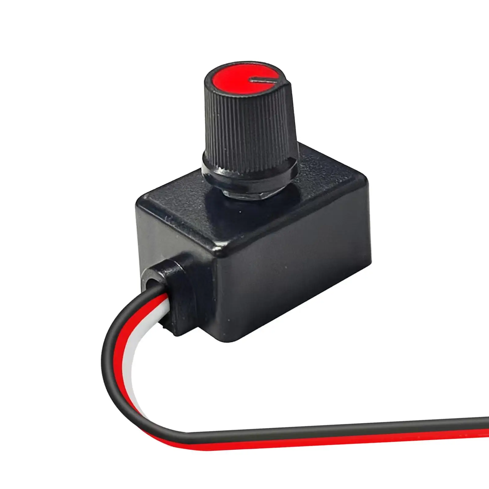 Generic Dimmer Switch Easy Installation 12V/24V DC for LED RV Lights Interior Strip Lighting Auto Recreational Vehicle