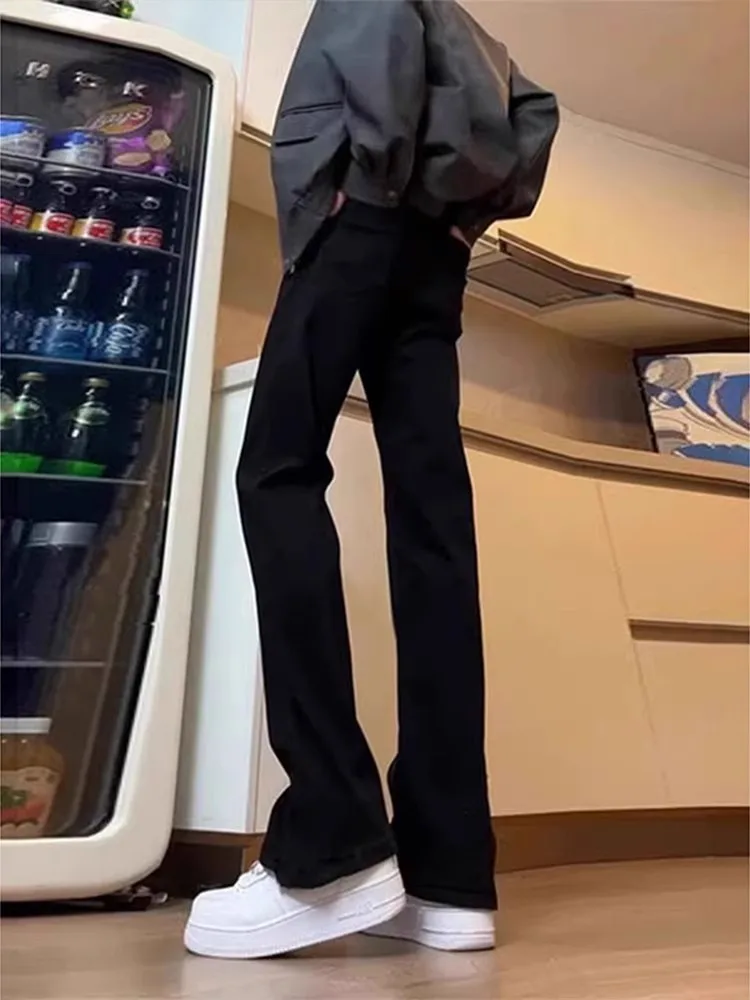 

Мужские джинсы Cleanfit Bla Slim Fit с эластичными прямыми штанинами, весенние, в американском стиле, для стройности, брюки-буткэт, молодежная мода