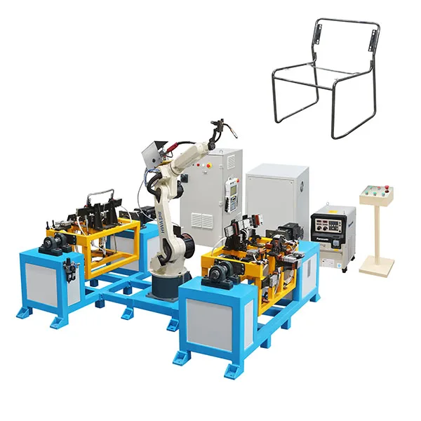 Hwashi Six Axis MIG Welding Robot for Household Furniture Volume Production