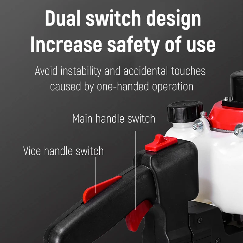 2-Stroke Petrol Hedge Trimmer Outdoor Power Shears Garden Tree Pruner Tea Tree Pruning Irrigation Cutter for Garden Care