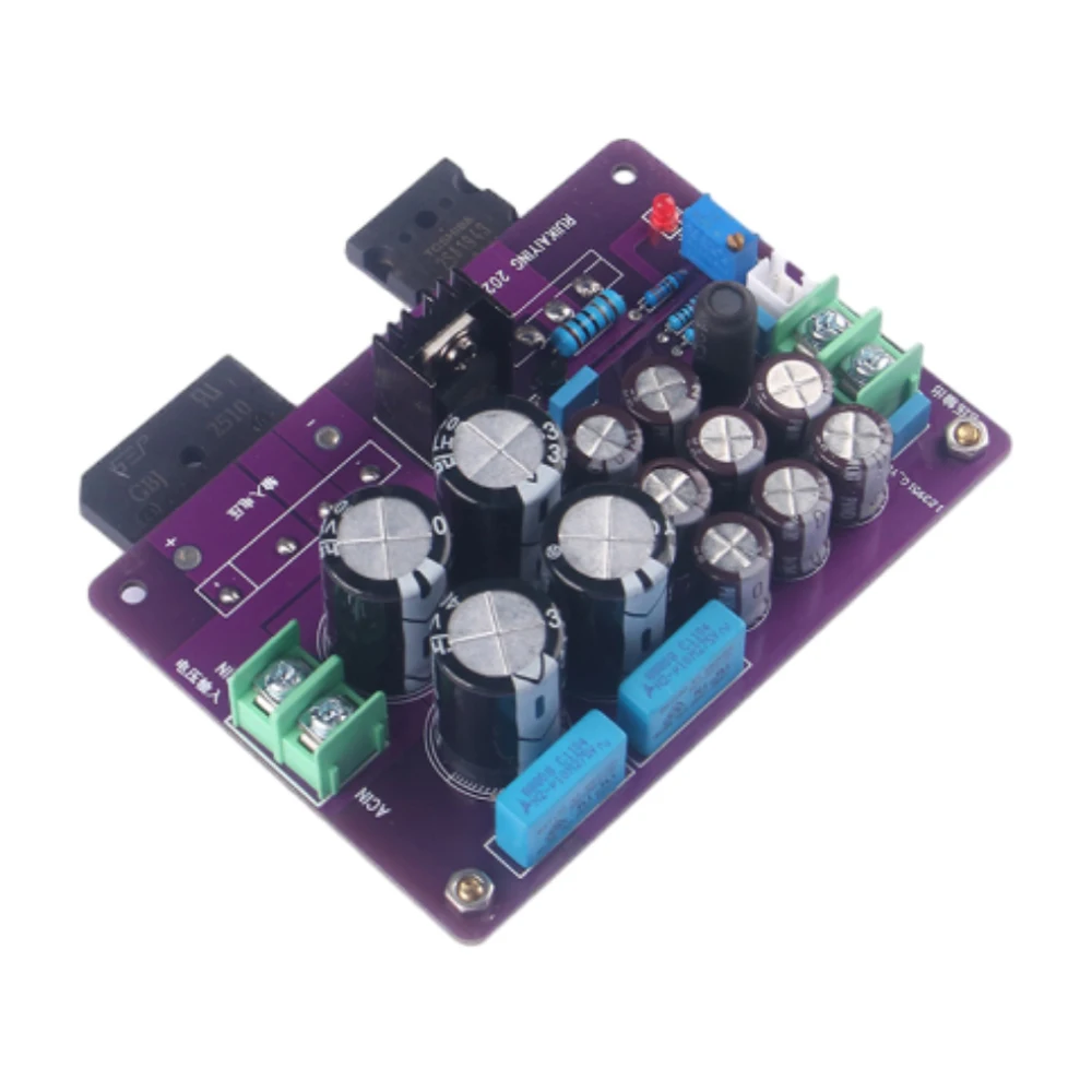 DC Regulated Linear Power Supply Board A1943 High Current Low Noise Low Internal Resistance Voltage Adjustable Power Supply