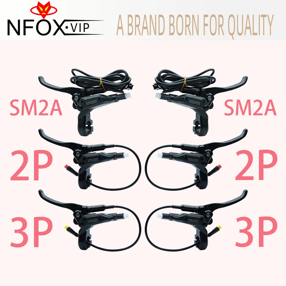 

Electric Vehicle Power Off Oil Brake Master Cylinder Designated Driver Folding Scooter Hydraulic Disc Brake Handle Switch