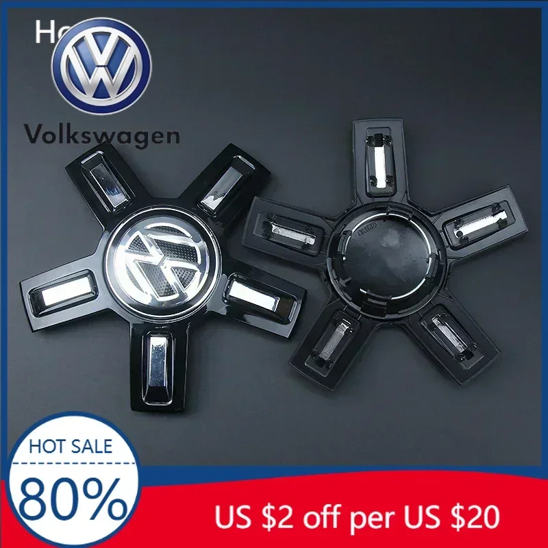 

For Volkswagen VW 4pcs 3BD601149B C8052K150 C1007K148 XW0609-15 C7072K143 C5067K144 Car Logo Wheel Center Cap Hub Covers Badge f