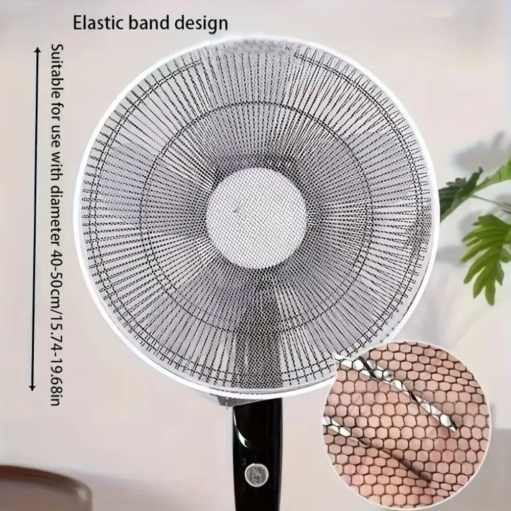 10Pcs Anti-pinch Fan Dustproof Covers Large Universal Fan Safety Mesh Net Washable Finger Protector Fan Safety Dust Cover Summer - Image 6