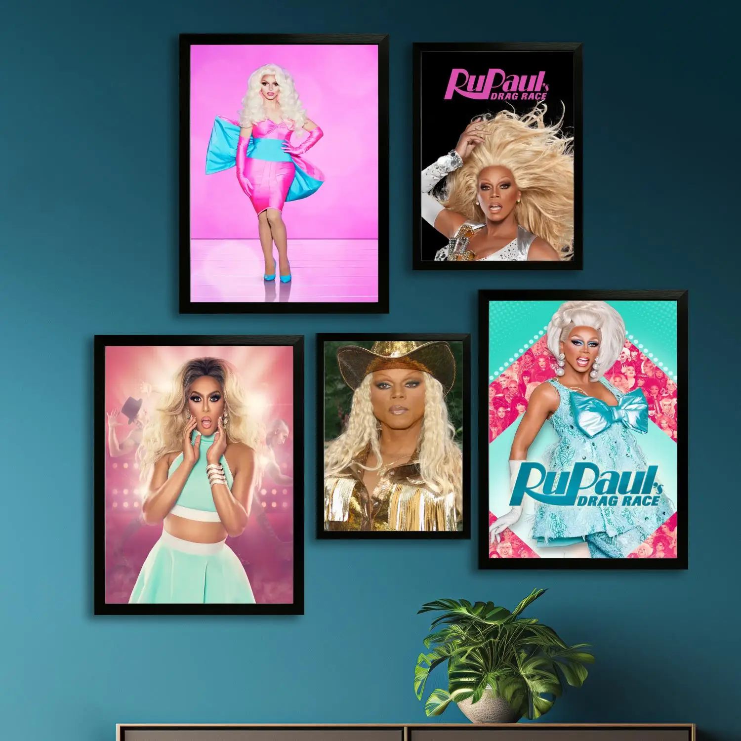 RuPaul холст художественный постер, настенная живопись печать, современные семейные постеры для декора спальни, декоративная живопись