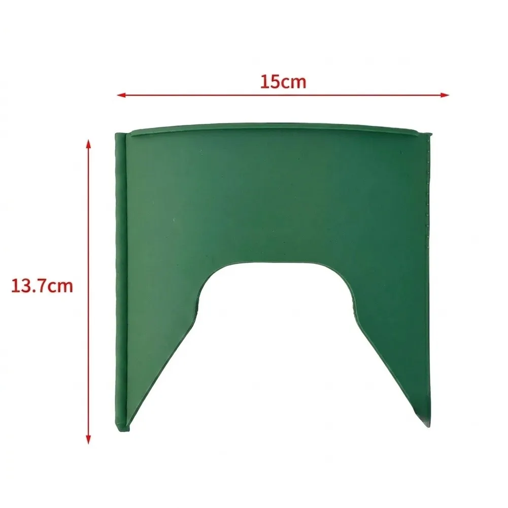 Interlocking Garden Barrier Plant Ground Cover For Maintaining Vibrant Gardens 15*13.7cm Water Channeling Funnel