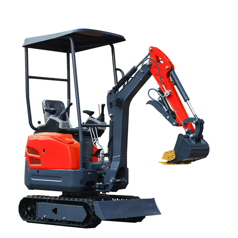 Customized 1.6 Ton Mini Excavator Household Diesel Digger Small Hydraulic Excavators For Construction And ﻿Excavation Work