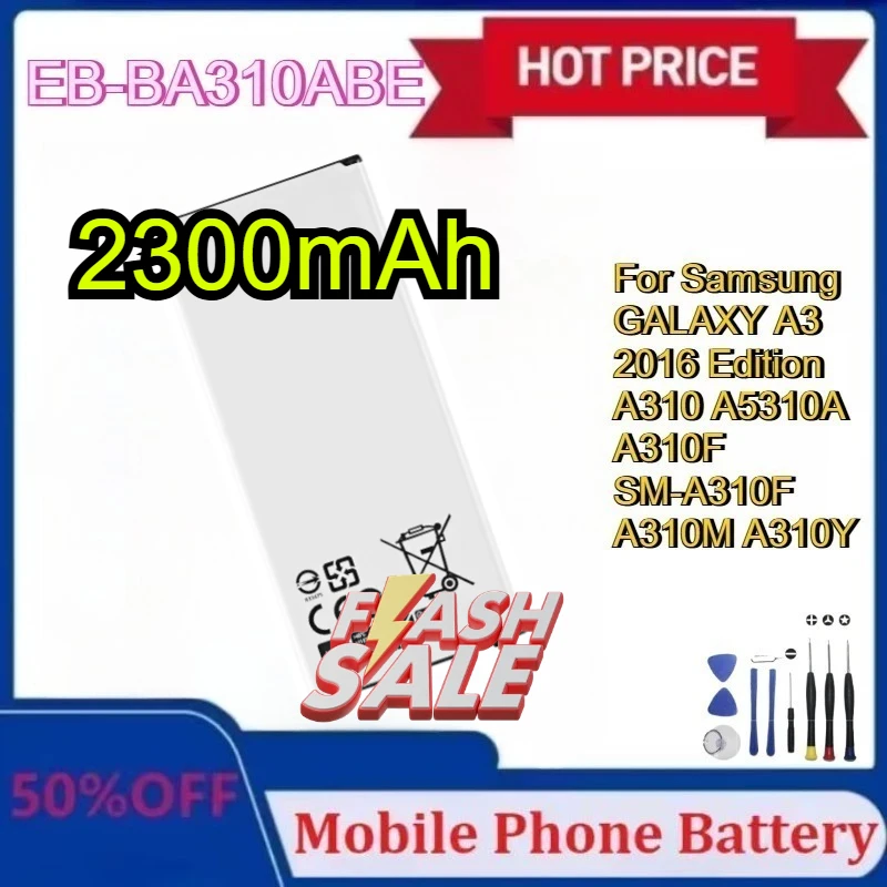 new-2300mah-eb-ba310abe-battery-for-samsung-galaxy-a3-2016-edition-a310-a310f-sm-a310f-a5310a-a310m-a310y