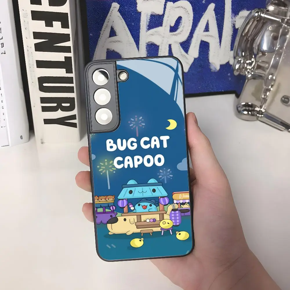 Чехол для телефона Bugcat Capoo с рисунком для Samsung A15 A25 A35 A55 A14 A24 A34 A54 A13 A23 A33 A53 A12 A22 A32 A52 A11 A05 Cover