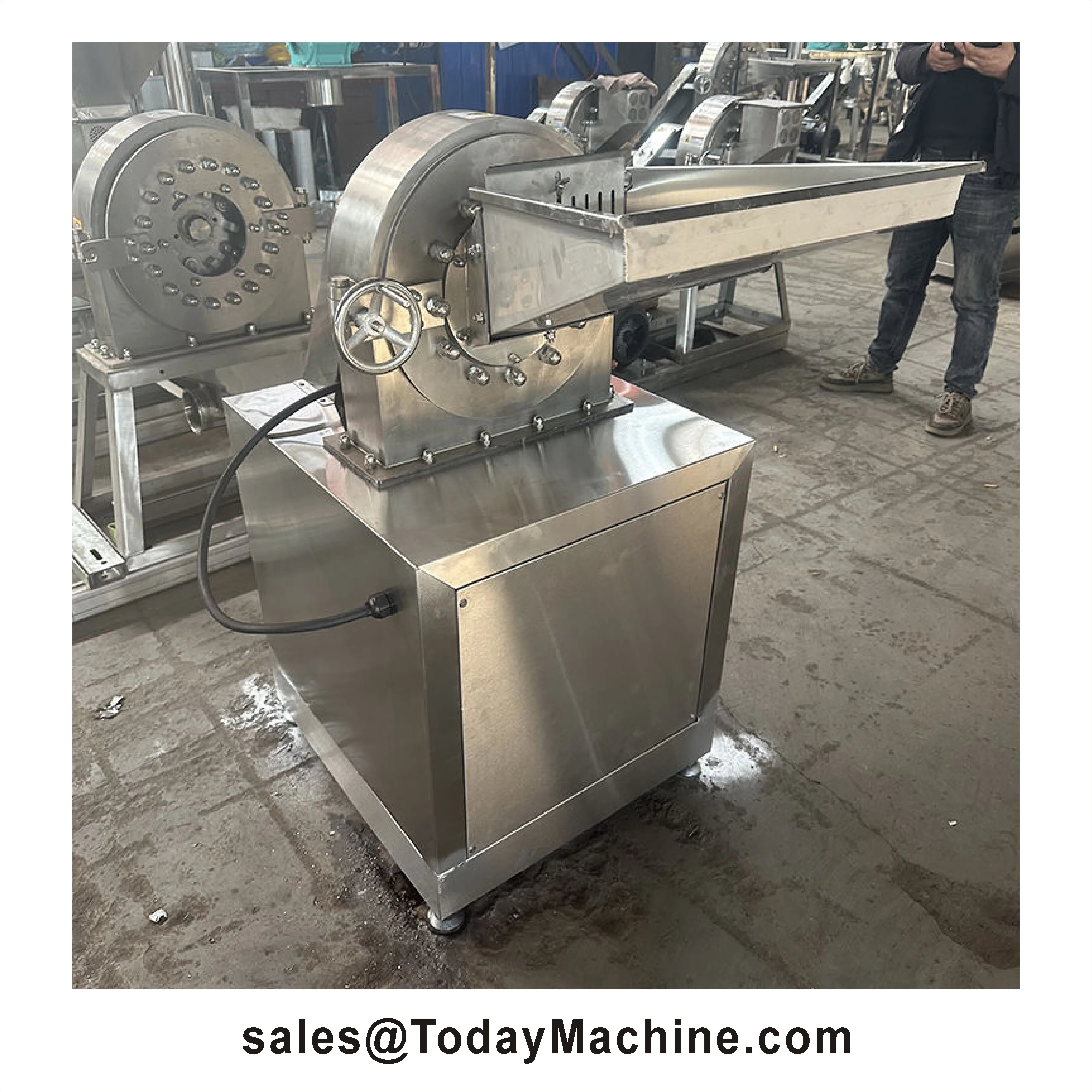

Ultrafine Automatic Grinder for Whole Grains Condiment Crusher with Motor Core Universal Food Processing Tool