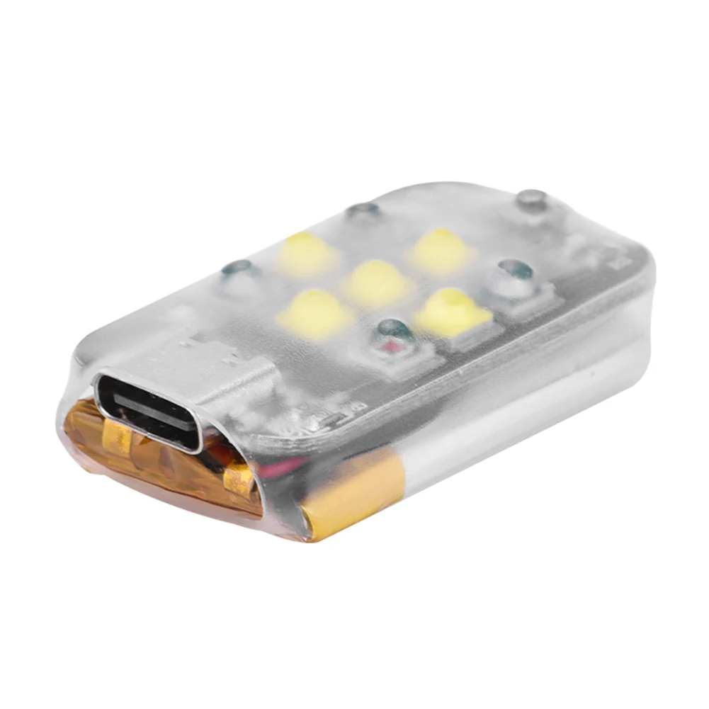 Lampeggiante LED Flash 300mAh segnale di volo notturno lampada a LED 3 modalità Wireless LED Drone luce stroboscopica per DJI Avata 2/ Mini 3/4