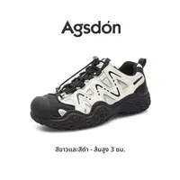 Agsdon | รองเท้าเดินป่าสำหรับผู้หญิง น้ำหนักเบา ระบายอากาศได้ และกันลื่น