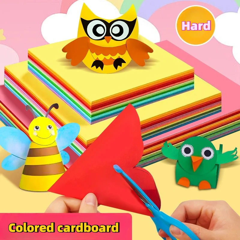 1 set nuovi origami fatti a mano per bambini carta artigianale fai da te carta origami (100 pezzi) carte fai da te per asilo a 10 colori carta pieghevole per gru