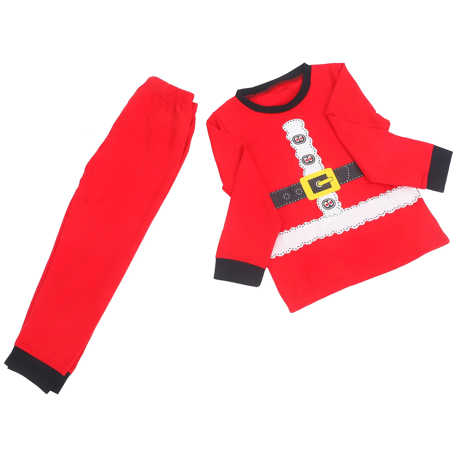 

Spring and Autumn Christmas Pajamas Set Photo Prop Polyester Cat