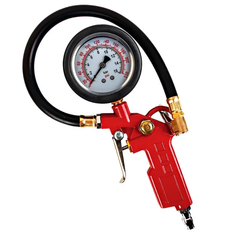 

Inflation gauge Tire barometer Tire pressure gauge Deflatable barometer Vehicle pressure